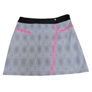 Annika Activewear Black And Pink Tennis Skort Size 10